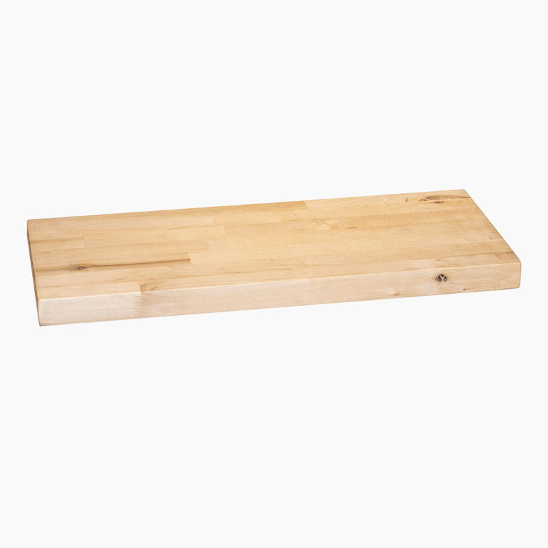 Henil Birch Bracket Shelf, 1.5" H x 48" W x 12" D