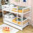 Bonifay Kids Twin Over Twin Bunk Bed with Trundle-379045512