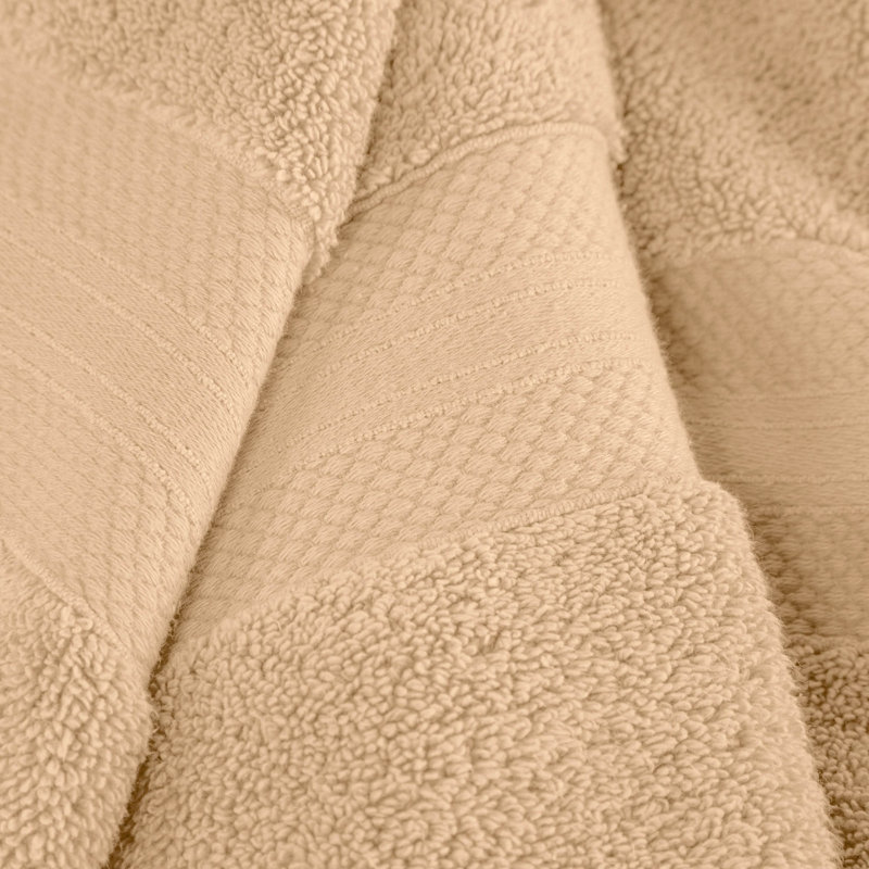 Finnian Plush Heavyweight, 100% Turkish Towel Collection, Hazelnut, 6 Piece Towel Set