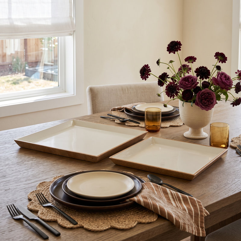 Westmont 2 Piece Serving Tray Set