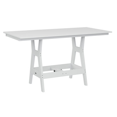Table rectangulaire à hauteur de comptoir de 66 po Berlin Gardens Harbor