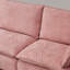 Canapé modulaire en L modulaire avec repose-pieds mobile, canapé rembourré en chenille confortable-434498911