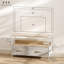 TV Stand with Charging Station, TV Table with Storage,-1439678767