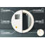 Huldar Glass Flat Wall Mirror