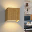 Gevena 1-Light Nature Flush Mounted Sconce