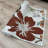 Kailua Custom Size Rug Big Floral Slip Resistant Low Pile Rugs by Feet-30608001