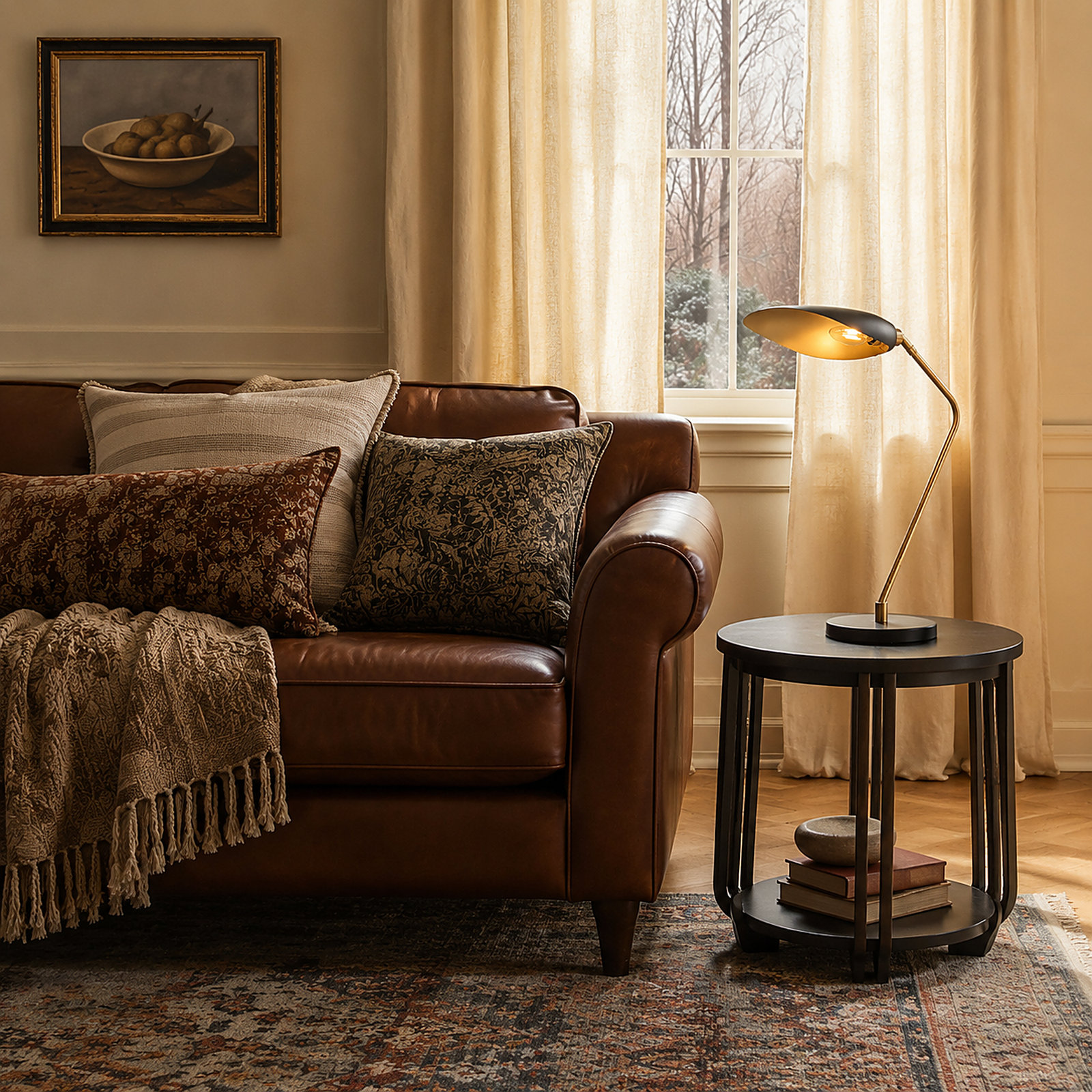 Swivel Table Lamp