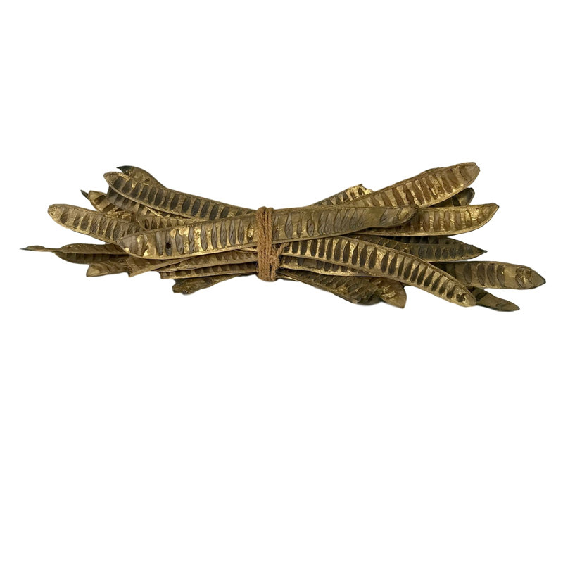 Haupstueck 20 Piece Vase Filler Set, Gold Brushed