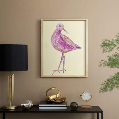 Seabird I Framed Print - Solid Wood