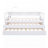 Twin XL Wood Daybed with Two Trundles, Three Storage Cubbies, Free Light and USB Charging Design for Comfortable Sleep and Convenient Living-652086780