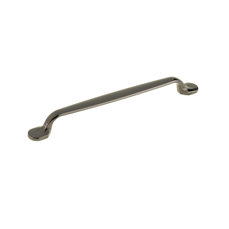 Poignée barre 5 1/32 po en métal, Nickel noir, 3 25/32"
