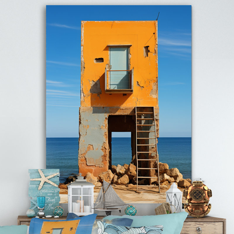 Coastal Minimalisme, photo XV sur toile, H 40 po x l 30 po x P 1,5 po, Toile tendue