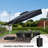 Shalonte 132'' Cantilever Umbrella with Crank Lift Counter Weights with Base in Ground-648751406