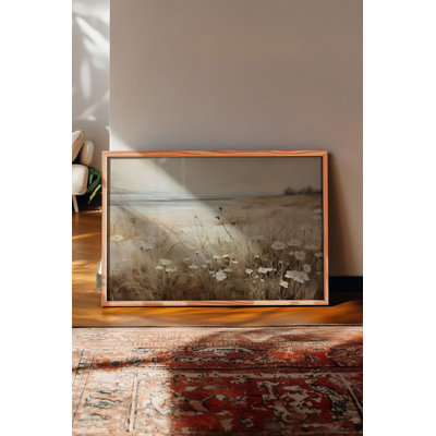 Peinture décorative encadrée