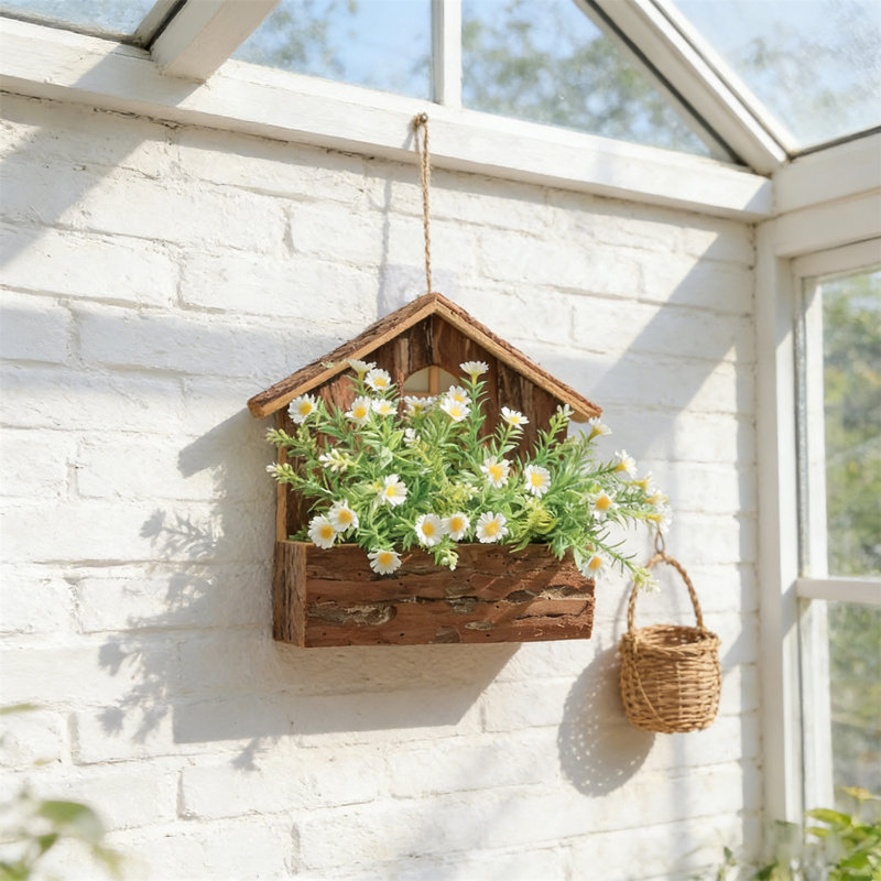 Wall-Mounted Artificial Flower