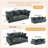 Modern Comfy Upholstered Sofa Cloud Couch-1159150516