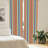 Ethnic Striped Semi-Sheer Rod Pocket Curtain Panels-45230275