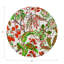 Plumeria Natural Pebble 16" Vinyl Placemat-118589480