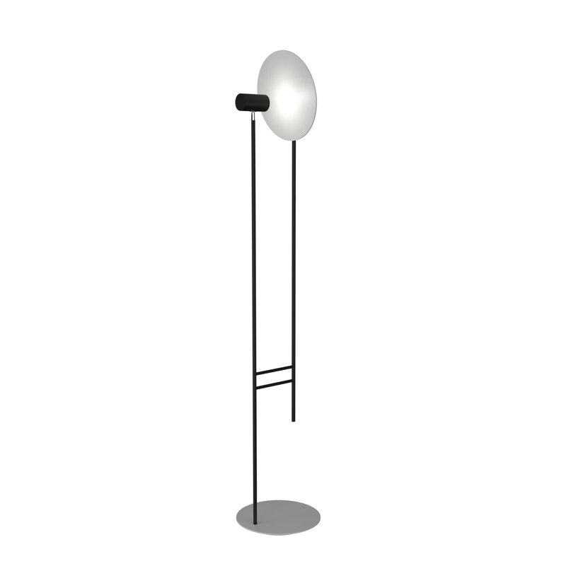 Dot 63.96'' Novelty Floor Lamp, Organic White