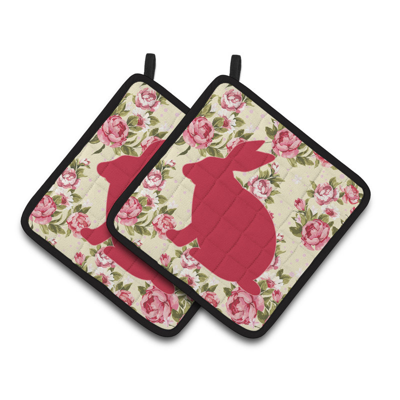East Urban Home Polyester Potholder, Yellow