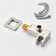 Ceiling Mounted Shower System Combo Set With Handheld And 16"Shower Head