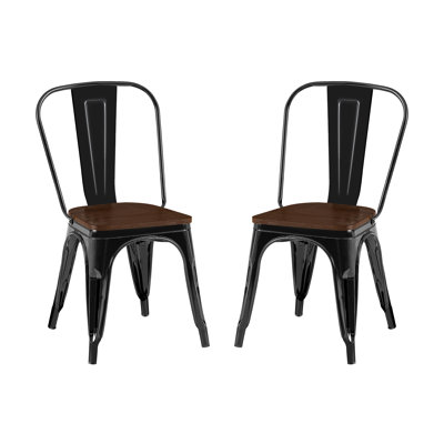 Kalino 18'' H Metal Stacking Side Chair