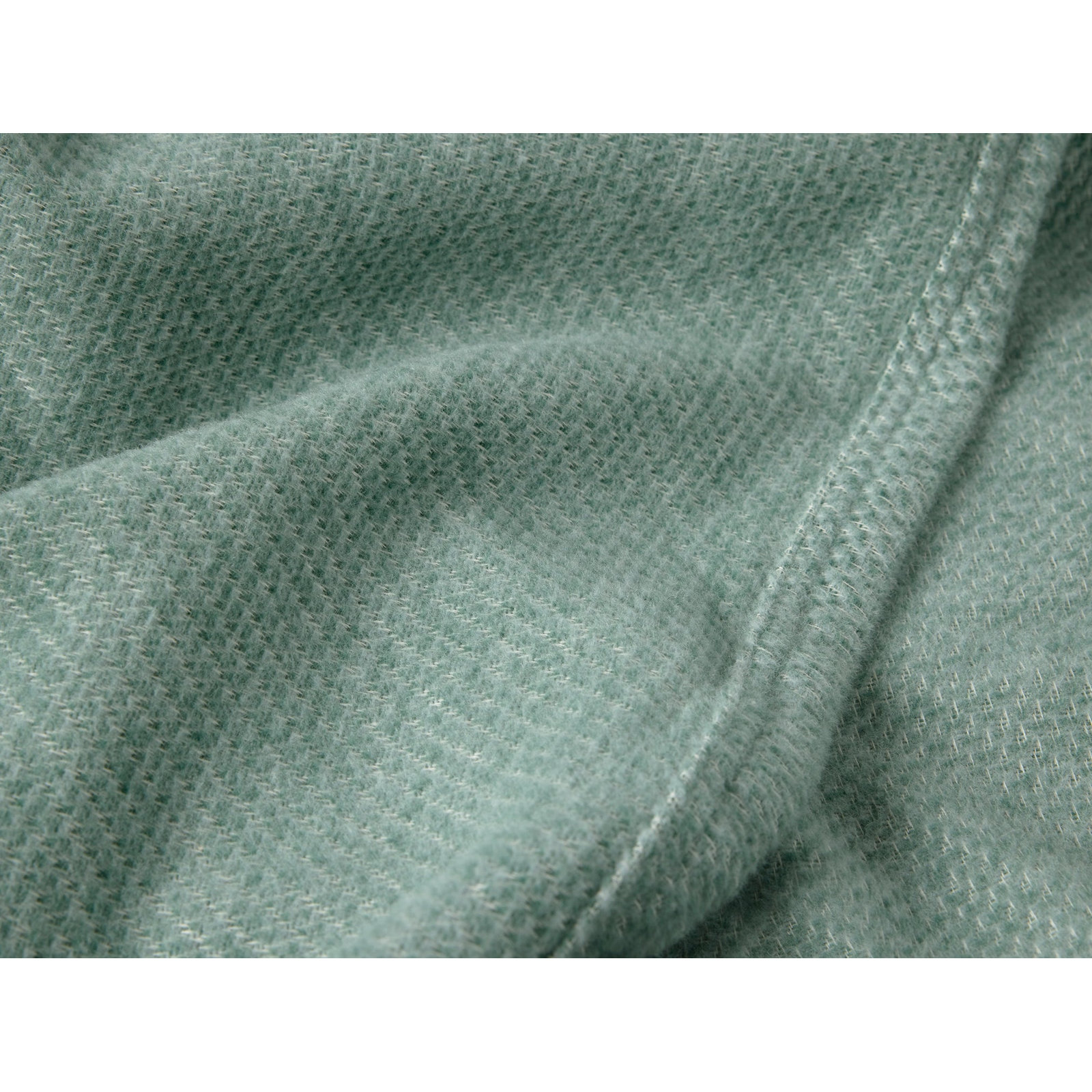Sequoia Hand Woven Throw Blanket, King, Fern