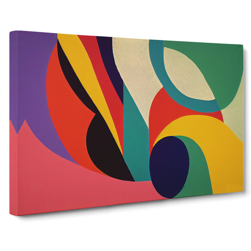 Ideal Abstract Art - Wrapped Canvas Painting, 35cm H x 50cm W x 3cm D