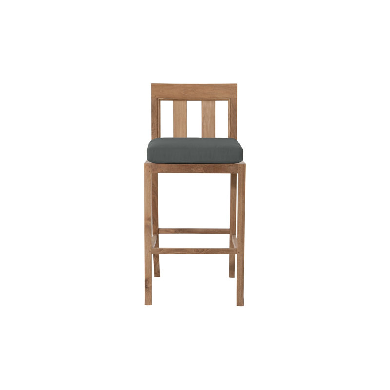 Tabouret de bar 28,5 po Raffaelo, Charbon