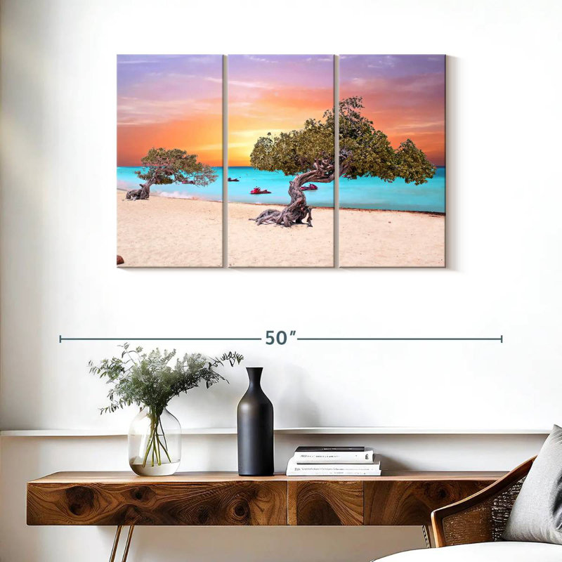 Gillard Eagle Beach Trees, 24" H x 38" W