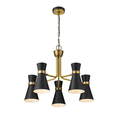 Fryda 5 - Light Dimmable Classic / Traditional Chandelier