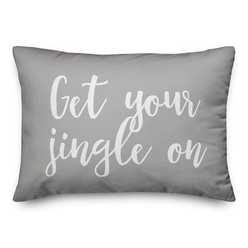  Obtenez votre oreiller lombaire Jingle, Gris