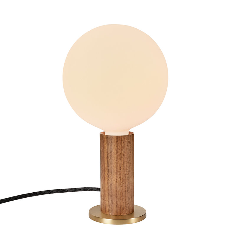 Knuckle Table Lamp, Walnut