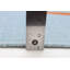 Tapis bleu / noir / orange / blanc en laine tissé à plat à la main à motif rectangulaire 5 pi x 7 pi New Ashford
