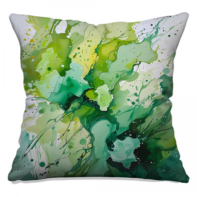 Coussin Green Splash