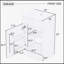 Meuble-lavabo de 18 po avec lavabo, tablette de porte et tablette intérieure réglable pour un rangement efficace-1708144270-1708144256