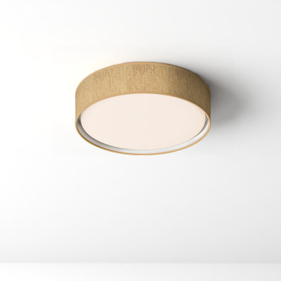 Poppy Single Light Flush Mount