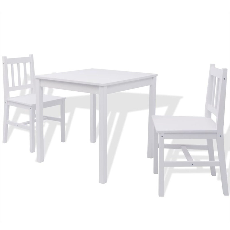 Rhinelander 2 - Person Dining Set, White