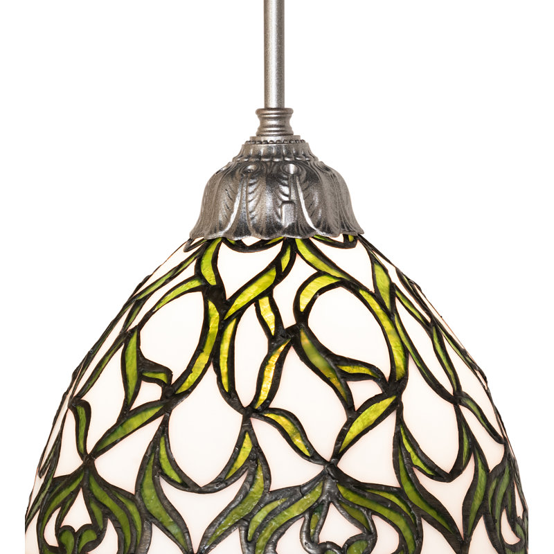 10" Wide Grand Tulip Medallion Pendant