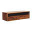 Nanafalia Solid Wood 24cm H Media Shelves