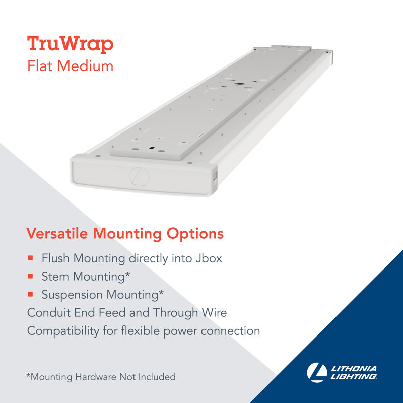 Rectangle Wrap Around, 2.1"H x 8.88"W x 48"D