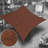 Royal Shade Waterproof 7' x 12' Rectangle Shade Sail With Hardware Kit-88730952