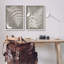 Ensemble détaillé d'art texturé giclée 2Pc-74023851-74023853