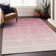 Premium Machine Washable Prisco Pink Rug