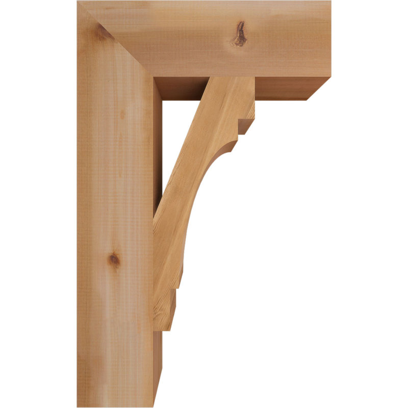 Support Merced Block, Cèdre rouge de l'Ouest (lisse), H 32 po x l 6 po x P 20 po