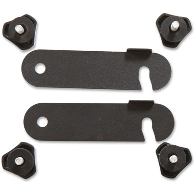 Lorell Training Table Metal Connector - 4.6" Width X 1.3" Depth X 0.4" Height - Metal - Black
