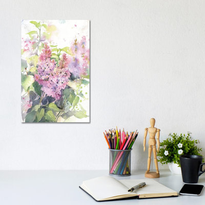 Lilac by Marina Ignatova - Wrapped Canvas Painting