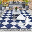 Tapis d'extérieur imperméable et réversible en plastique pour terrasse de camping-892171781-892171779