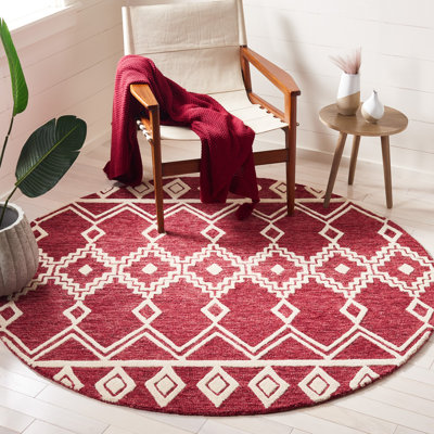 Tonsey Hand Tufted Wool Southwestern Rug