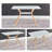 Reynna Metal Base Dining Table